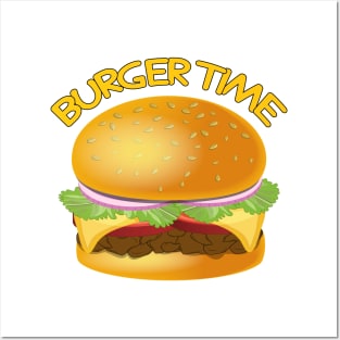 Burger Time Posters and Art